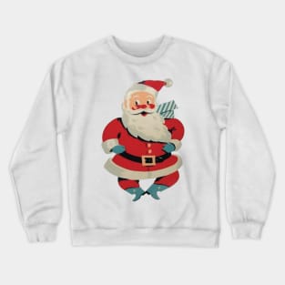 Santa Wears Cowboy Boots Crewneck Sweatshirt